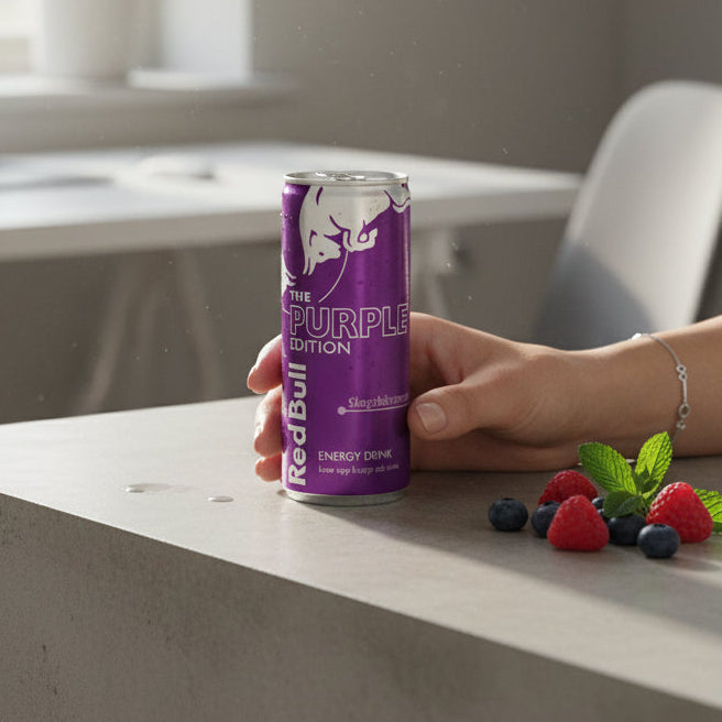 RED BULL ENERGY DRINK THE PURPLE EDITION