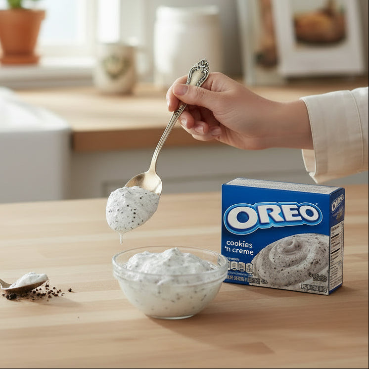 JELL-O PUDDING & PIE FILLING OREO COOKIES & CREAM