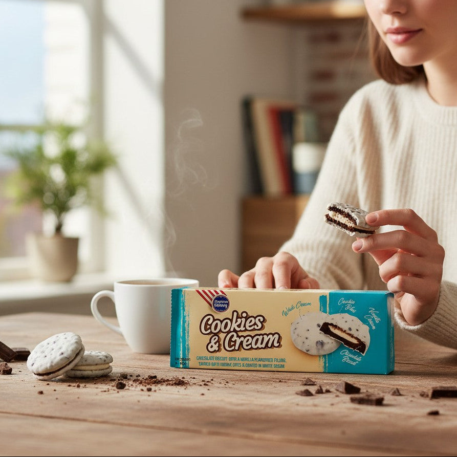 AMERICAN BAKERY COOKIES & CREAM