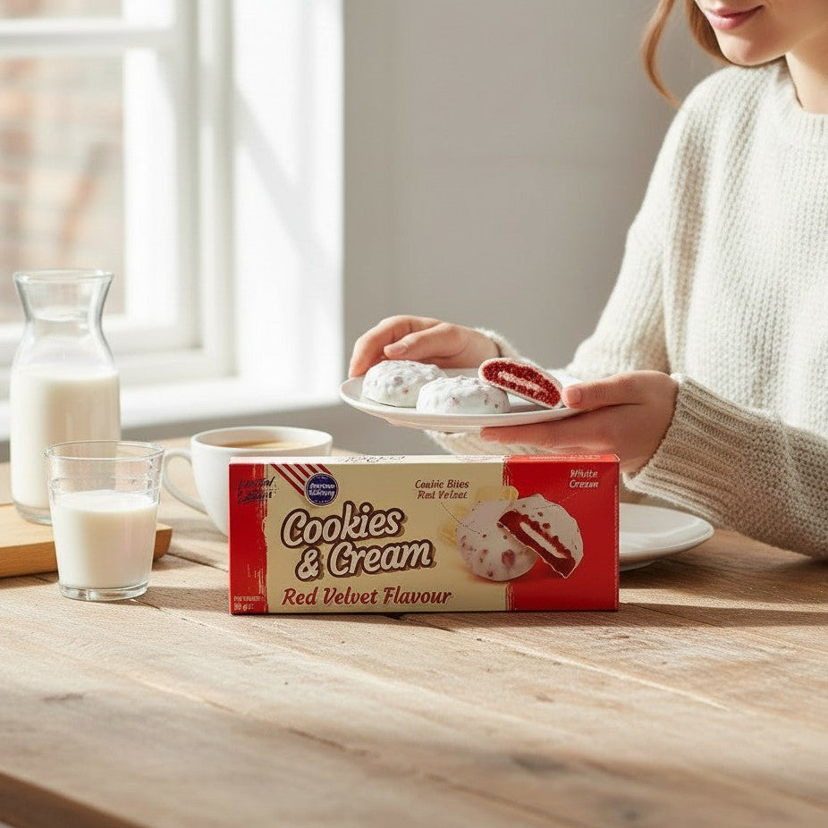 AMERICAN BAKERY COOKIES & CREAM RED VELVET