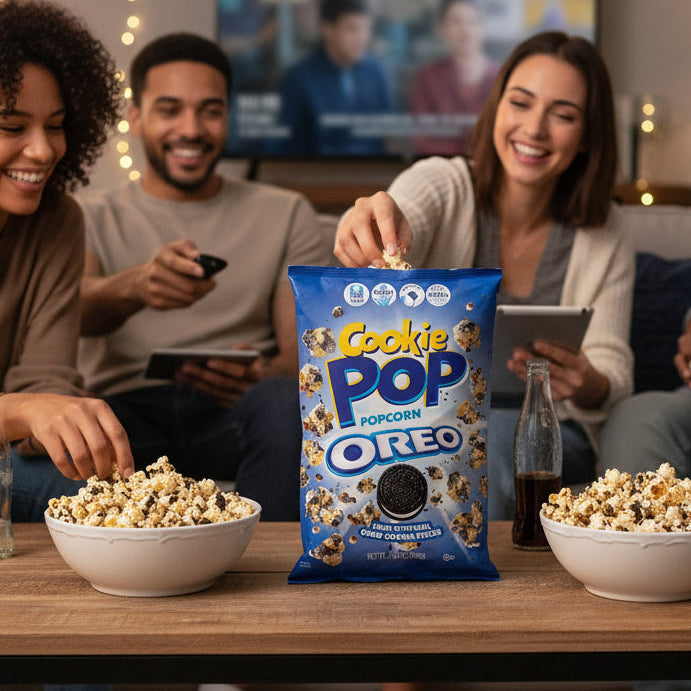 COOKIE POP POPCORN OREO