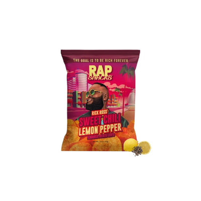 RAP SNACKS CHIPS RICK ROSS SWEET CHILI LEMON PEPPER