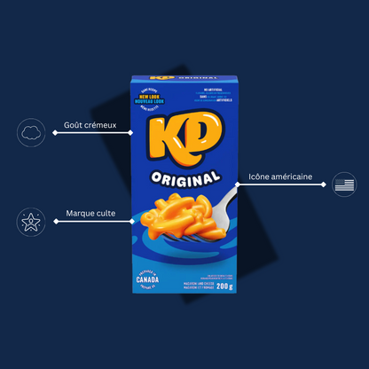 KRAFT KD ORIGINAL MAC AND CHEESE
