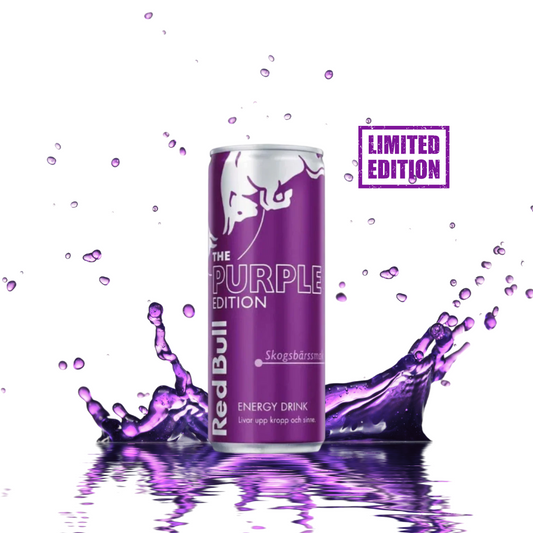 RED BULL ENERGY DRINK THE PURPLE EDITION