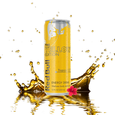 RED BULL THE YELLOW EDITION TROPICAL