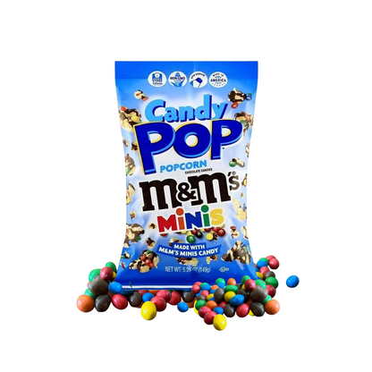 CANDY POP POPCORN M&M'S MINIS