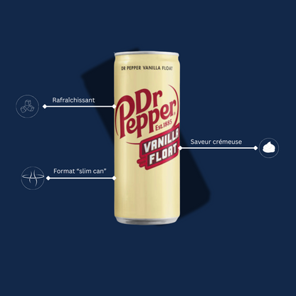 DR PEPPER SLIM CAN VANILLA