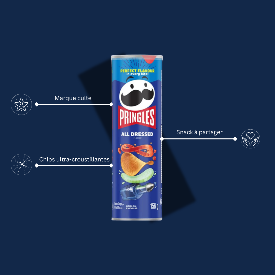 PRINGLES CHIPS ALL DRESSED