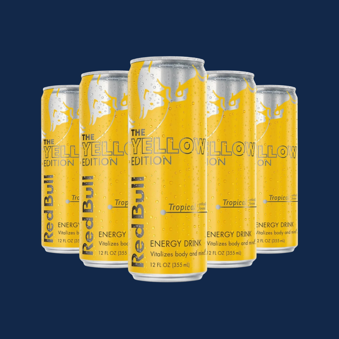 RED BULL THE YELLOW EDITION TROPICAL