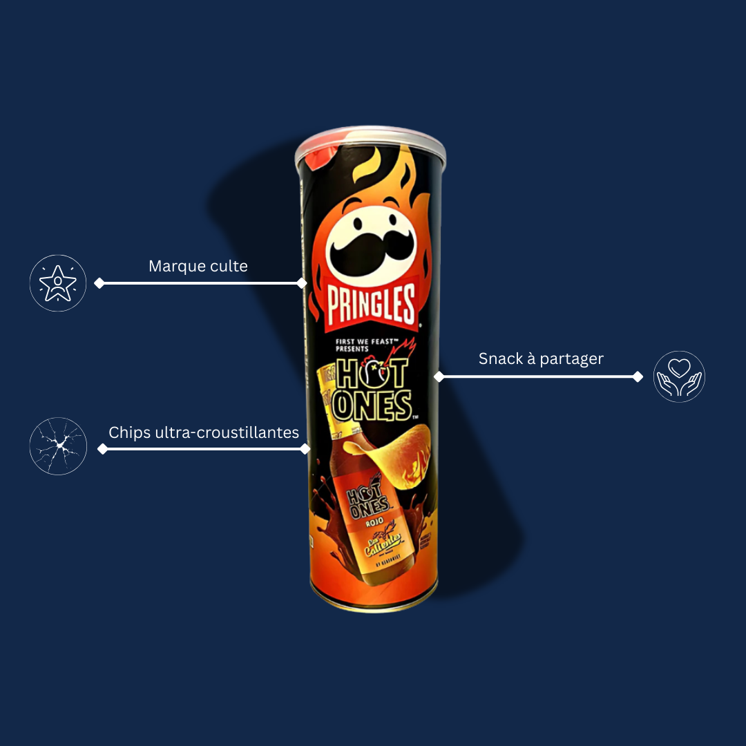 PRINGLES HOT ONES ROJO