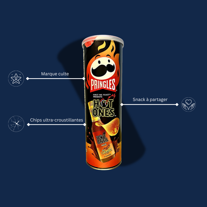 PRINGLES HOT ONES ROJO
