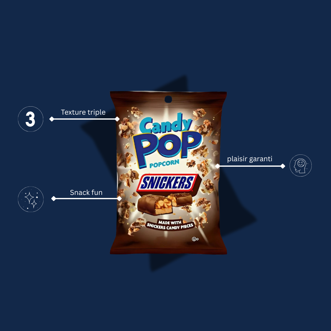 CANDY POP POPCORN SNICKERS