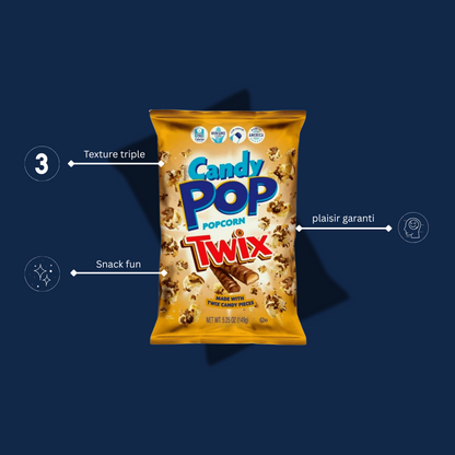 CANDY POP POPCORN TWIX