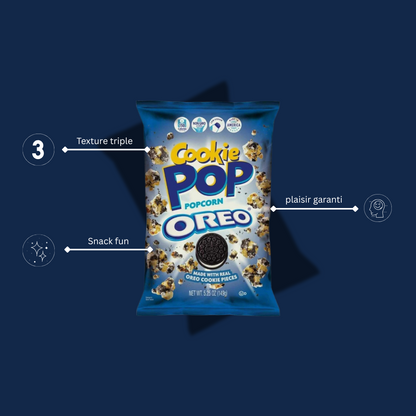 COOKIE POP POPCORN OREO