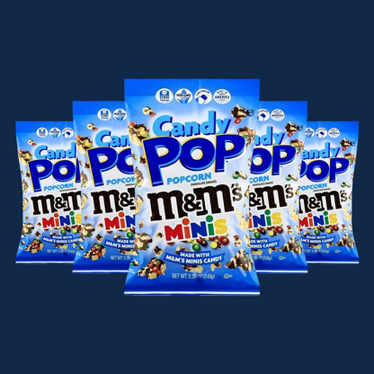 CANDY POP POPCORN M&M'S MINIS