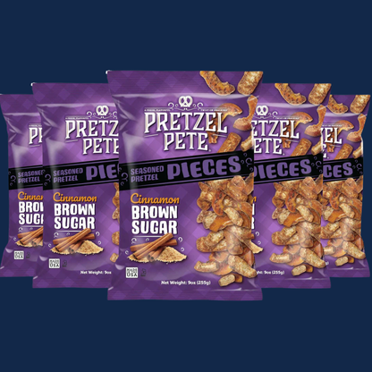 PRETZEL Pete Pieces Cinnamon brown sugar