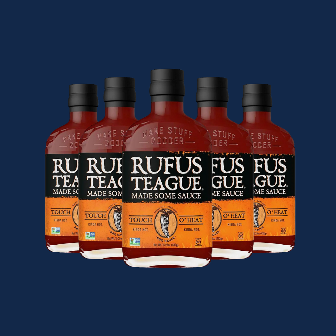 RUFUS TEAGUE BBQ SAUCE TOUCH O'HEAT