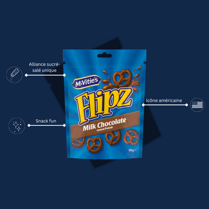 FLIPZ MILK CHOCOLATE