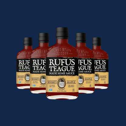 RUFUS TEAGUE BBQ SAUCE WHISKEY MAPLE