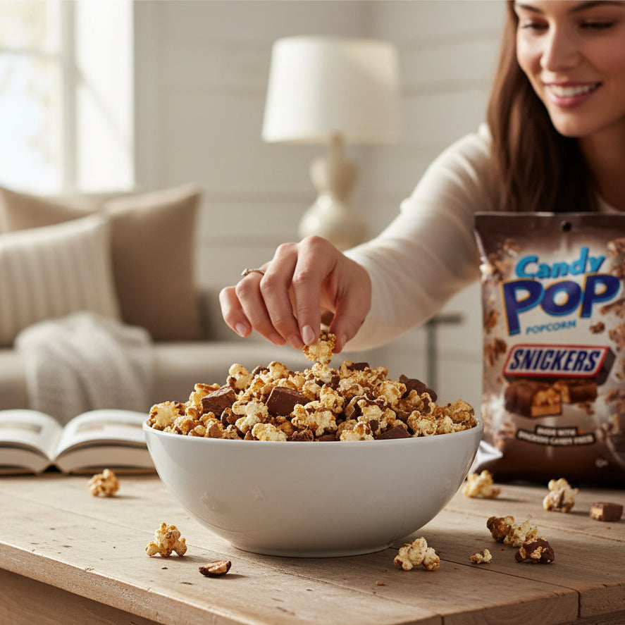 CANDY POP POPCORN SNICKERS