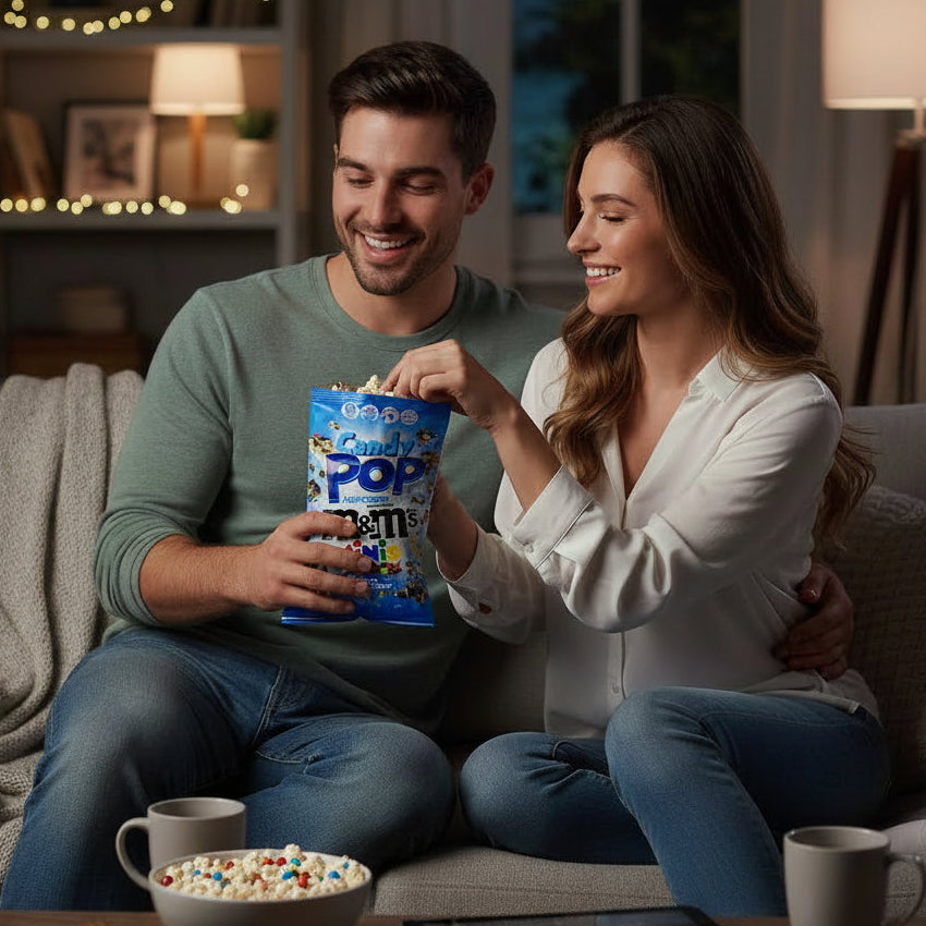 CANDY POP POPCORN M&M'S MINIS